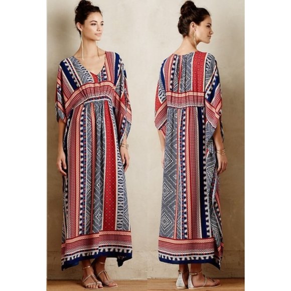 One September for Anthropologie | Lafsan Caftan Dress - Picture 1 of 9